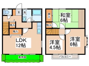 プチメゾン井上Ⅲの物件間取画像